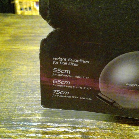 Body fit fitness ball and stability ring - Picture 6 of 9